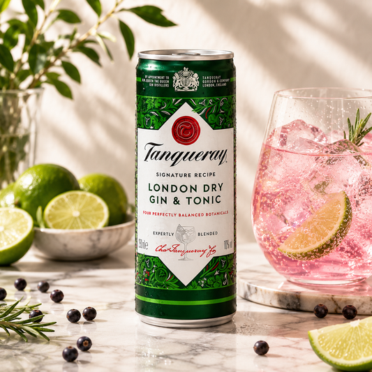 Gin Tanqueray London Dry Gin & Tonic, 330 ml