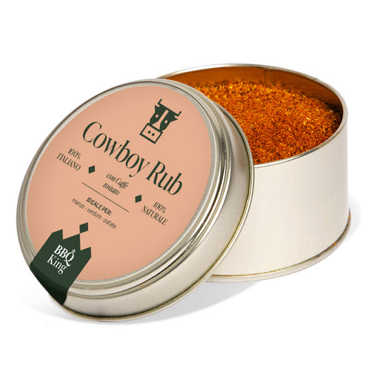Cowboy Rub – Condiment Premium cu Cafea pentru Carne de Vită și Grill 70g
