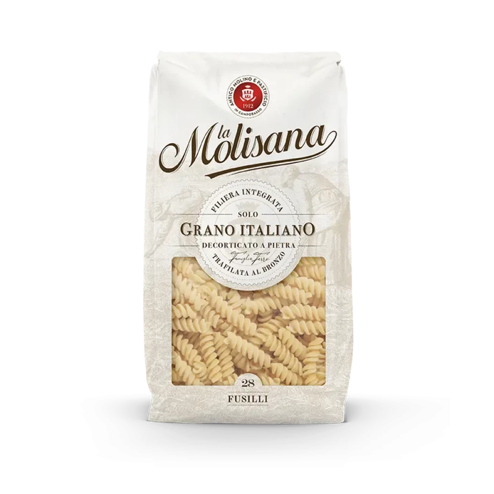 Fusilli La Molisana Nr.28 1kg – Paste Spirale din Grâu Dur