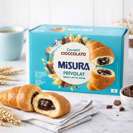 Croissant cu Umplutură de Ciocolată Misura – Fără Lapte și Ouă, 6 buc.