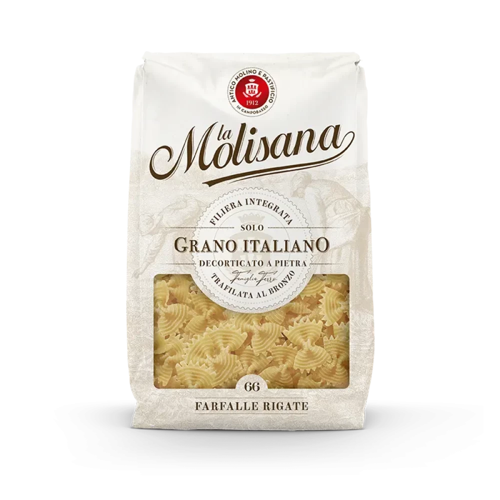 Farfalle La Molisana Nr.66 1kg – Paste Tip Fundiță pentru Salate și Sosuri
