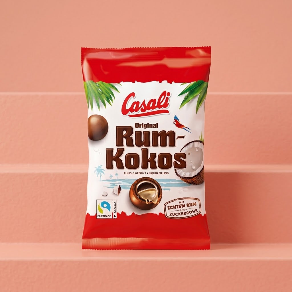 Casali – Bomboane cu Rom și Cocos, 100 g