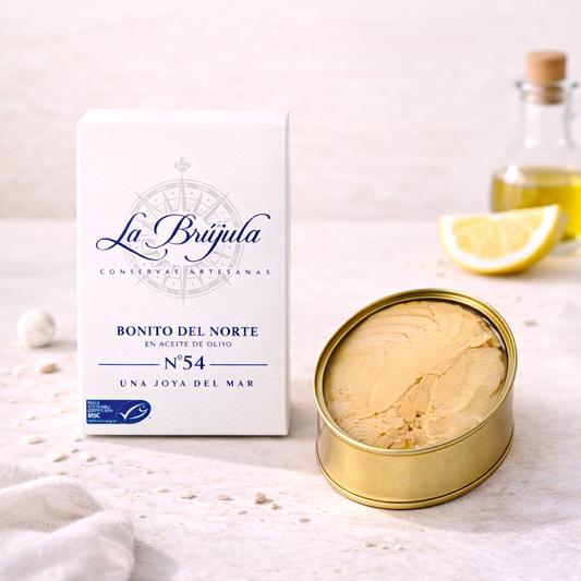 Ton Alb Bonito del Norte în Ulei de Măsline 115g | La brújula