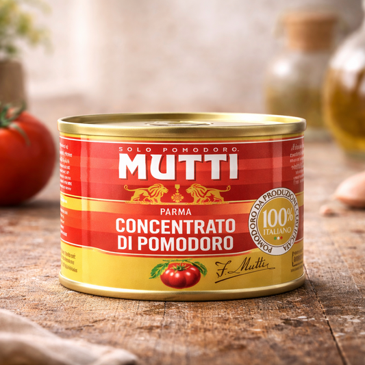 Concentrat de Roșii Mutti 210g – Pastă de Tomate Italiană, Gust Intens