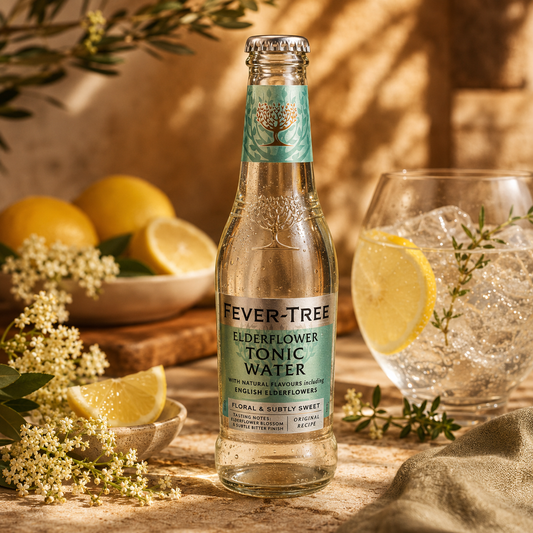 Fever-Tree Elderflower Tonic Water – Apă Tonică cu Flori de Soc 200ml