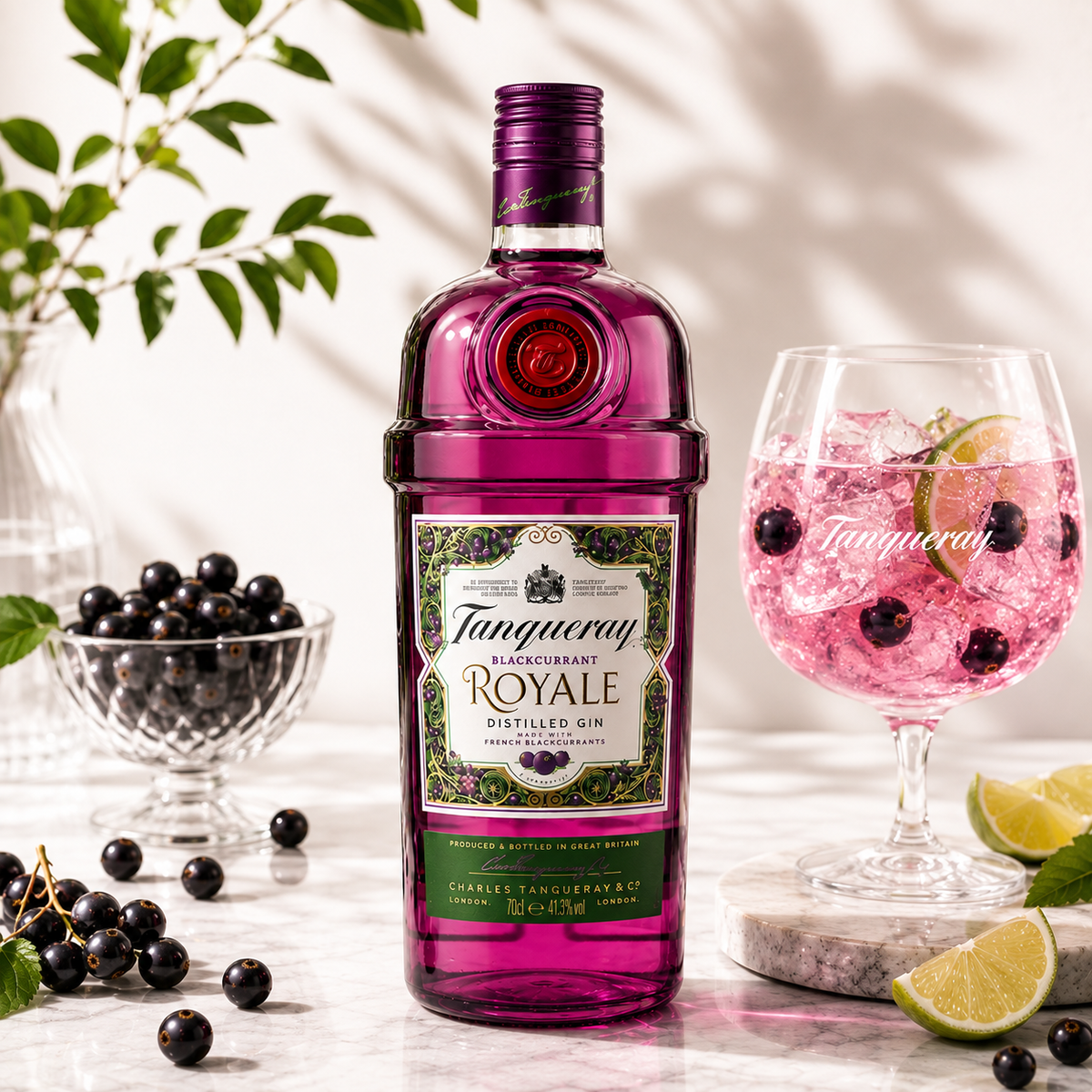 Gin Tanqueray Blackcurrant Royale, 700 ml