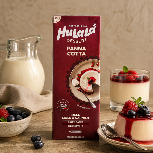 Hulala Professional Panna Cotta, 1 L – Bază pentru Desert