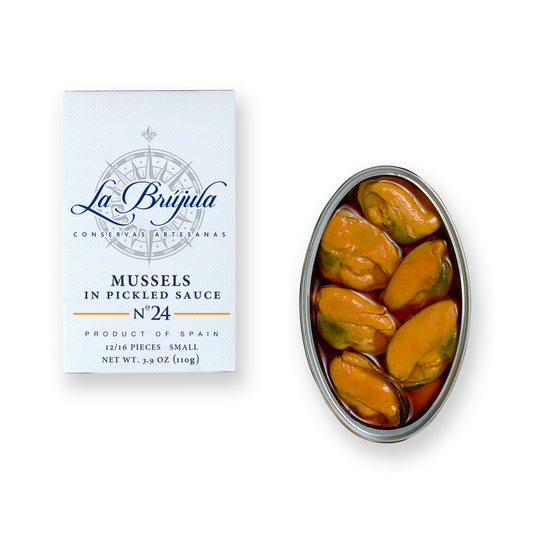 Midii Marinate Escabeche 12/16 bucăți | La brújula