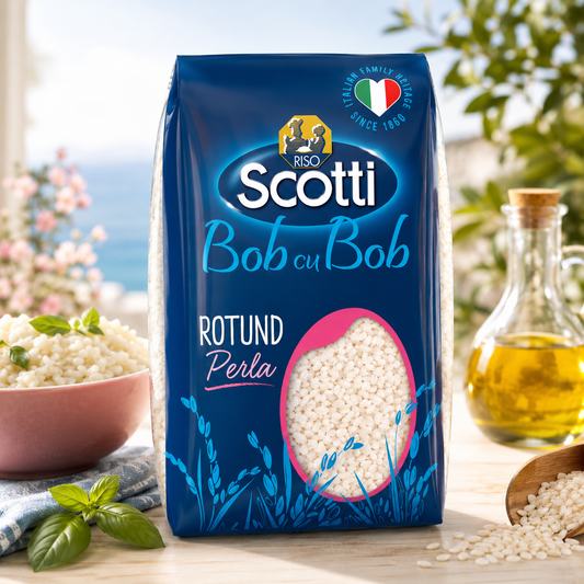 Orez Cu Bob Rotund Riso Scotti Perla, 1 kg