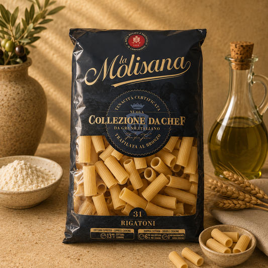 Rigatoni La Molisana 1kg – Paste Italiene pentru Sosuri și Cuptor