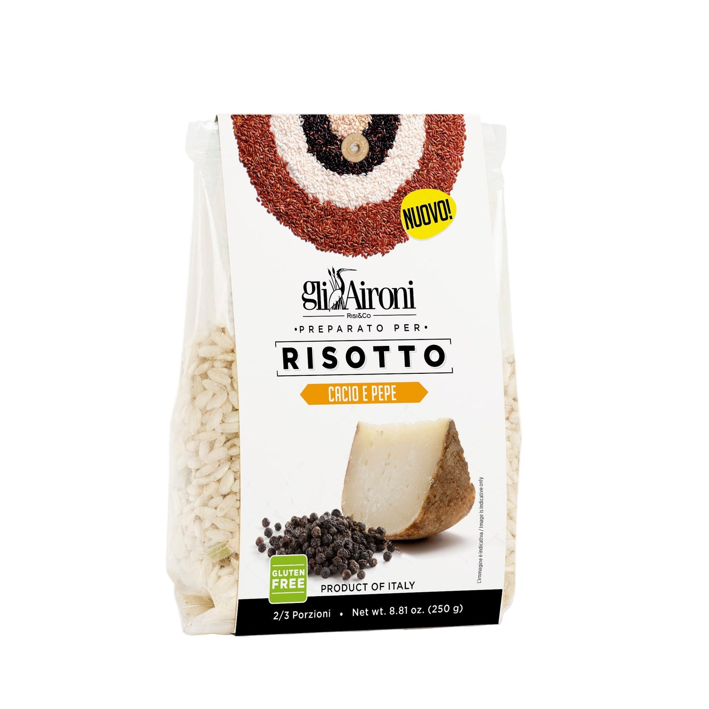 Risotto Cacio e Pepe 250g | Gli Aironi