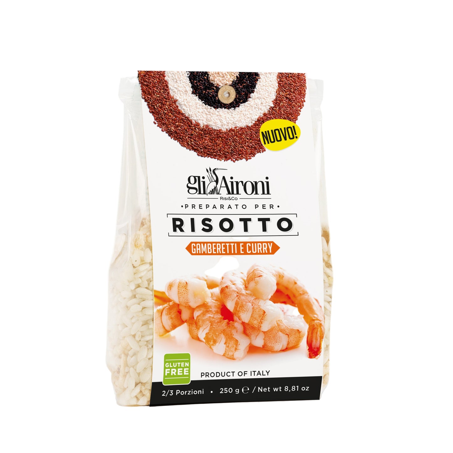 Risotto cu Creveti si Curry 250g | Gli Aironi