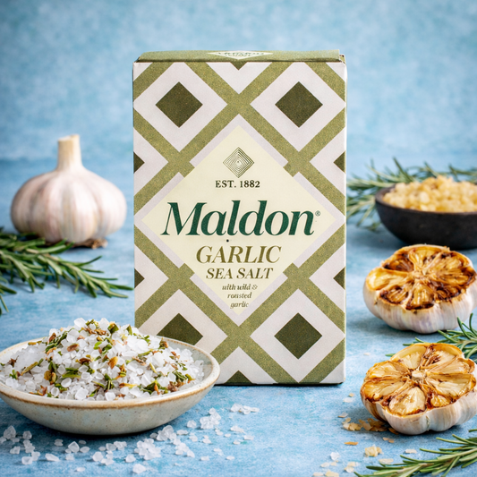Sare Maldon cu Usturoi 100g