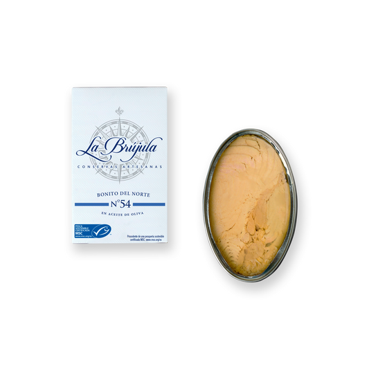 Ton Alb Bonito del Norte în Ulei de Măsline 115g | La brújula