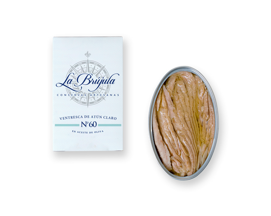 Ventresca de Ton Galben în Ulei de Măsline 110 | La brújula