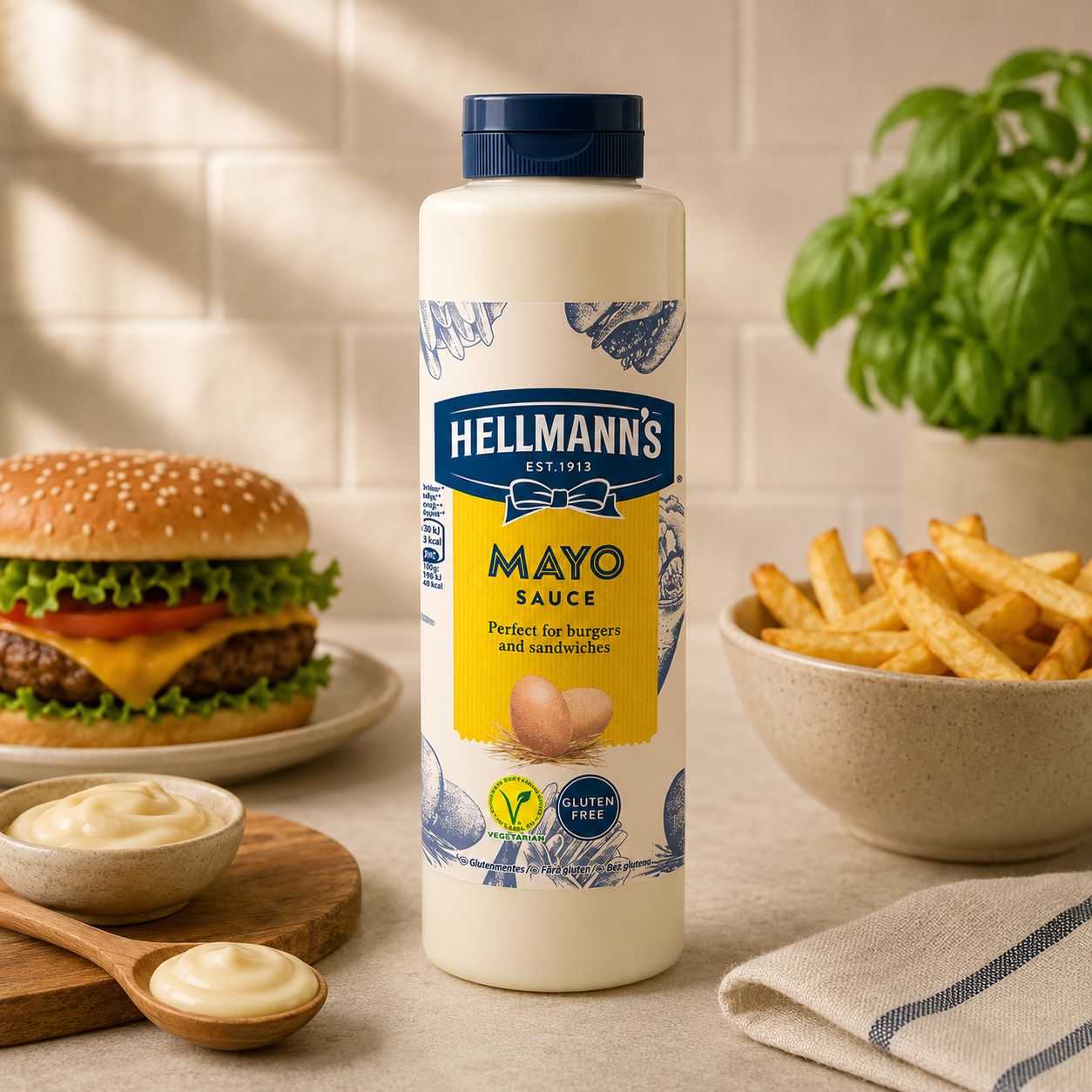 Sos de Maioneză Hellmann’s Mayo Sauce, 820g
