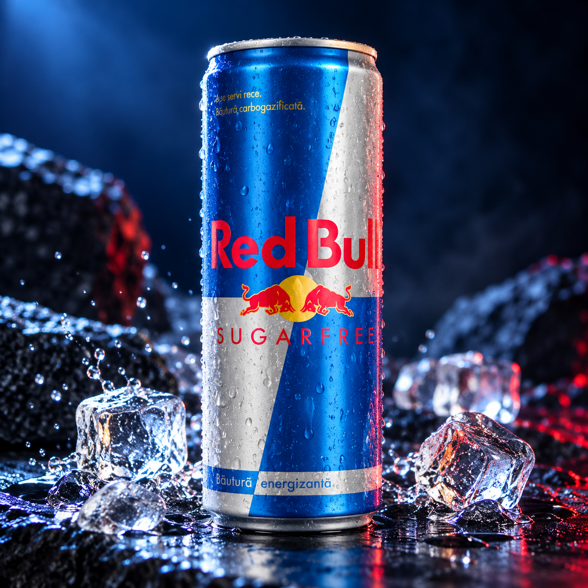 Red Bull Sugarfree – Băutură Energizantă Fără Zahăr, 250 ml