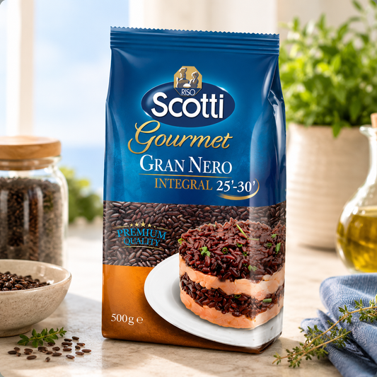 Orez Negru Integral Riso Scotti Granero Gourmet, 500 g
