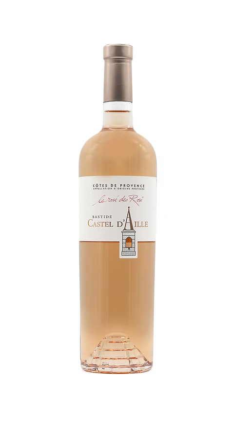 Vin Rosé Bastide Castel d’Aille Côtes de Provence 0.75L.