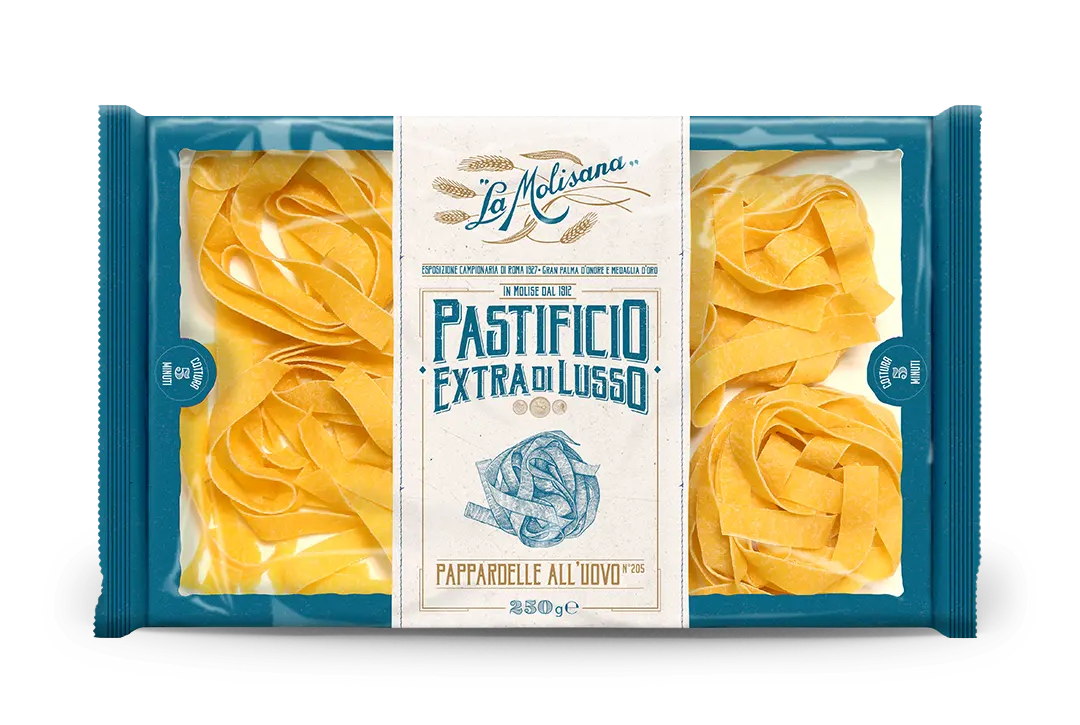 Pappardelle cu Ou La Molisana Nr.205 250g – Paste Lungi pentru Sosuri Bogate