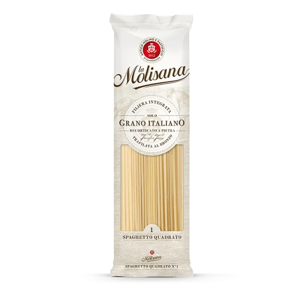 Spaghetto Quadrato La Molisana Nr.1 500g – Spaghete Pătrate din Grâu Dur