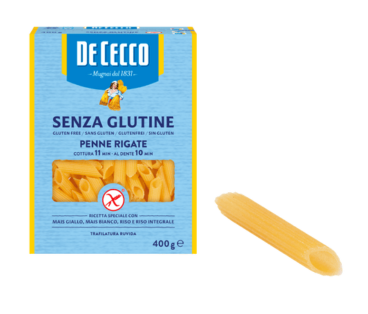 Penne Rigate Fără Gluten De Cecco 400g – Rețetă Italiană, Gust Autentic