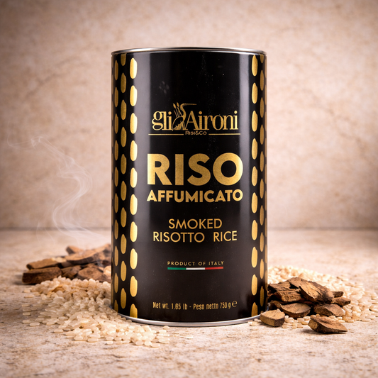 Orez Carnaroli Afumat 750g | Gli Aironi