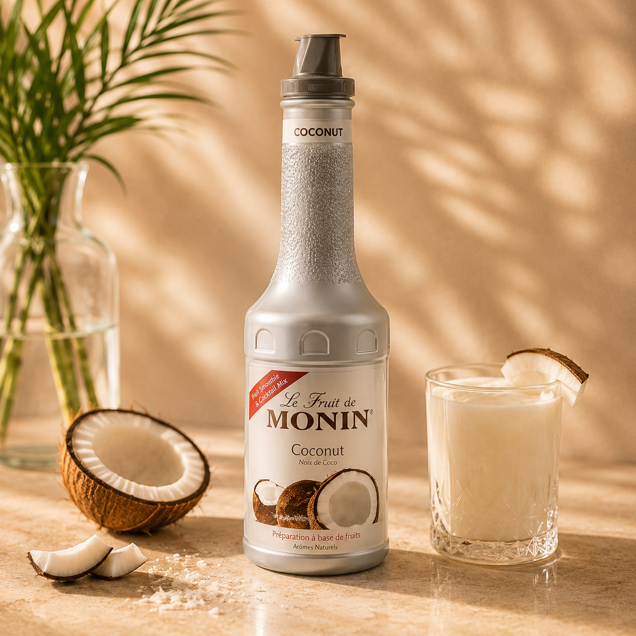 Piure Premium De Cocos Monin Le Fruit, 1 L