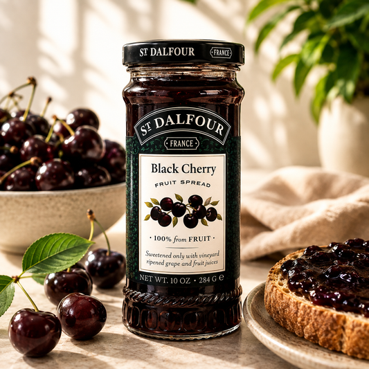 St. Dalfour – Gem de Cireșe Negre, 284 g