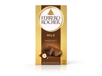 Ciocolată cu Lapte și Alune de Pădure Ferrero Rocher 90g