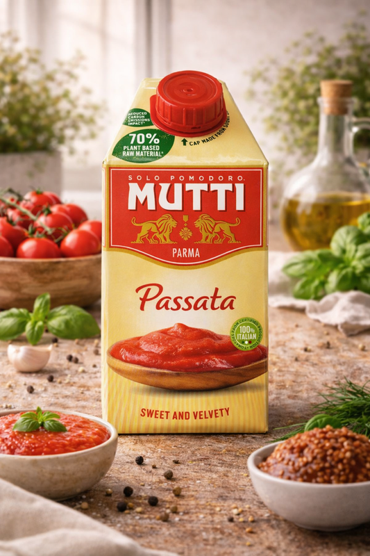 Passata de Roșii Mutti 500g – sos italian fin, 100% roșii din Italia