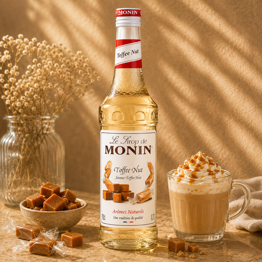 Sirop Premium Monin Toffee Nut, 700 ml