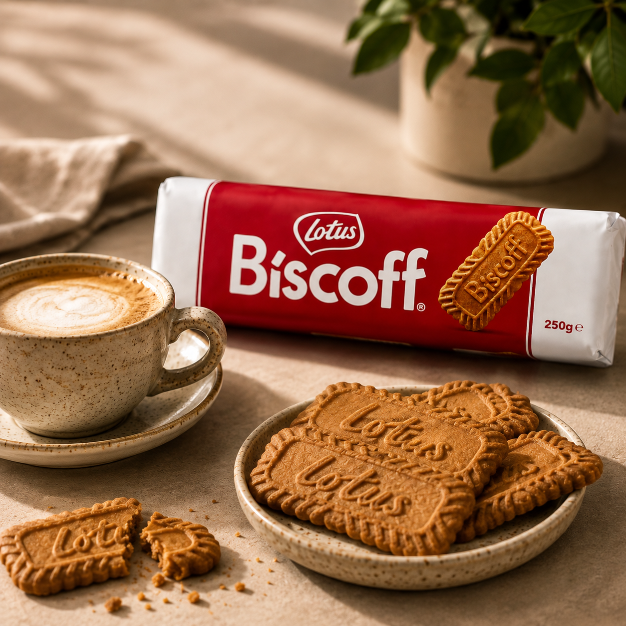 Lotus Biscoff – Biscuiți Caramelizați, 250 g