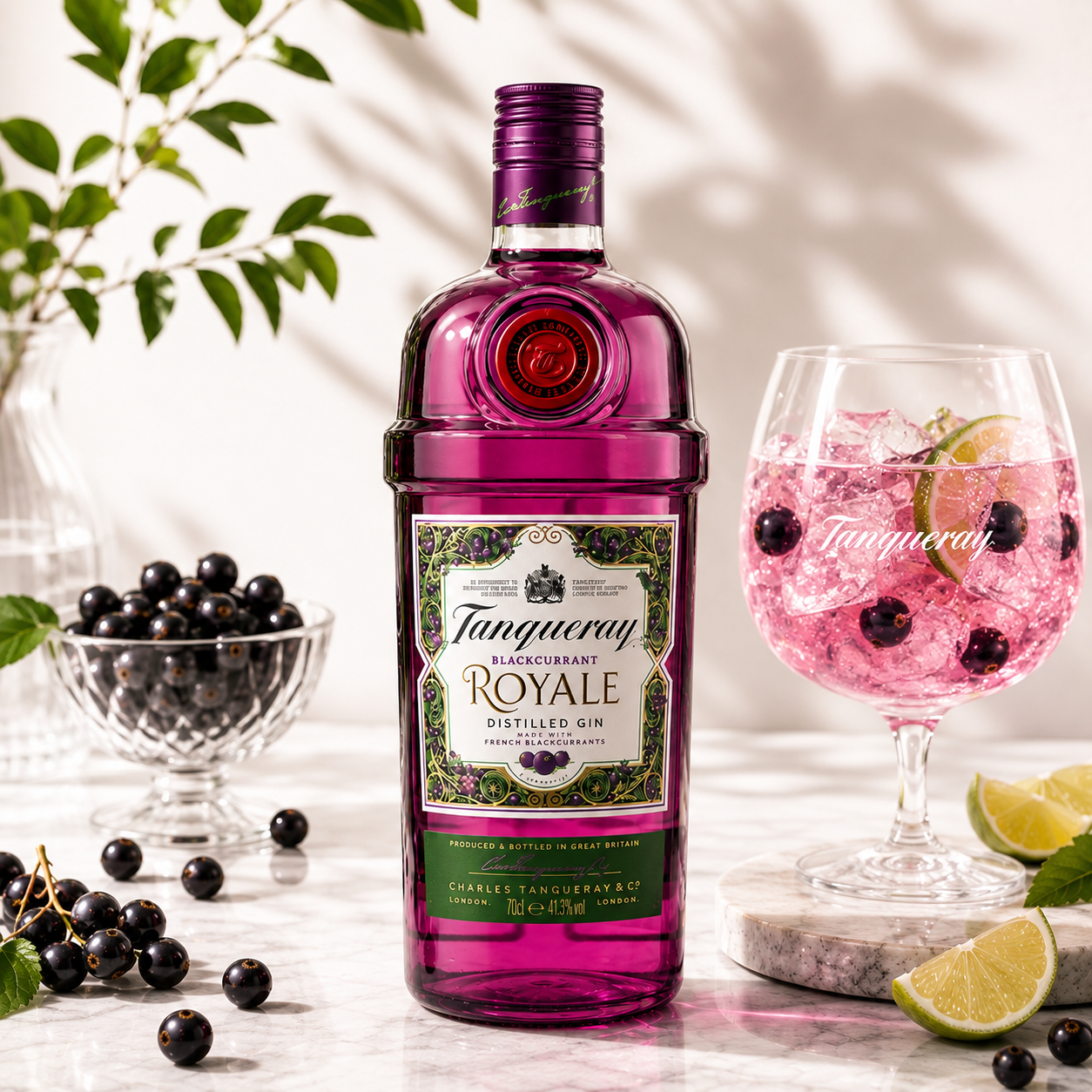 Gin Tanqueray Blackcurrant Royale, 700 ml