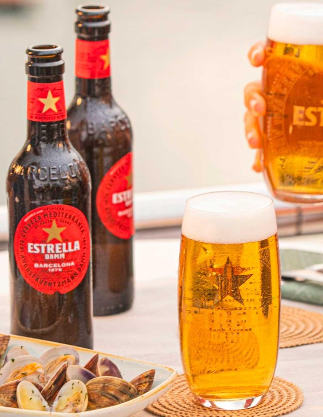 Bere Blondă Estrella Damm 0.33L.