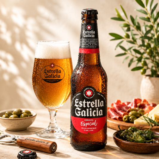 Bere Blondă Estrella Galicia 0.33L
