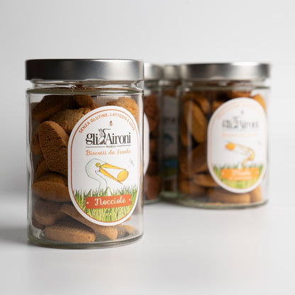 Biscuiti de Orez cu Alune 180g Fara Gluten | Gli Aironi