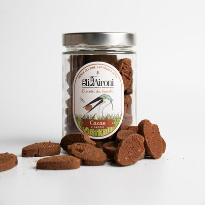 Biscuiti de Orez cu Cacao 200g Fara Gluten | Gli Aironi