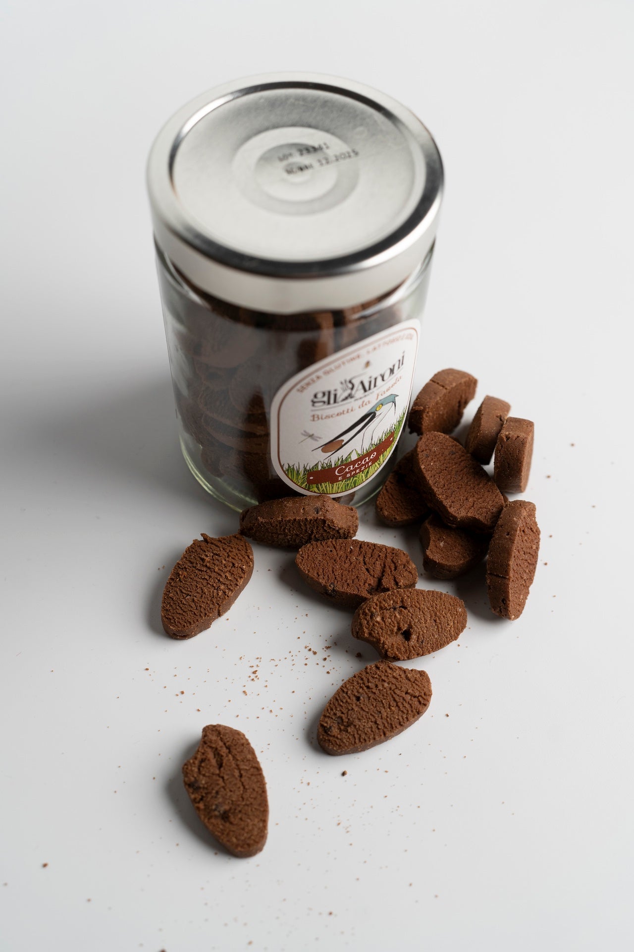 Biscuiti de Orez cu Cacao 200g | Gli Aironi.