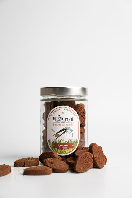Biscuiti de Orez cu Cacao 200g | Gli Aironi.