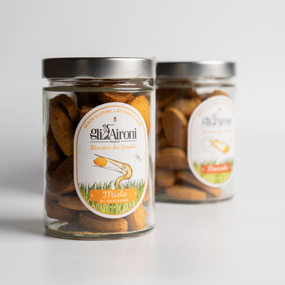 Biscuiti de Orez cu Miere de Castan 200g Fara Gluten | Gli Aironi
