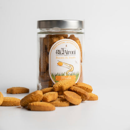 Biscuiti de Orez cu Miere de Castan 200g Fara Gluten | Gli Aironi
