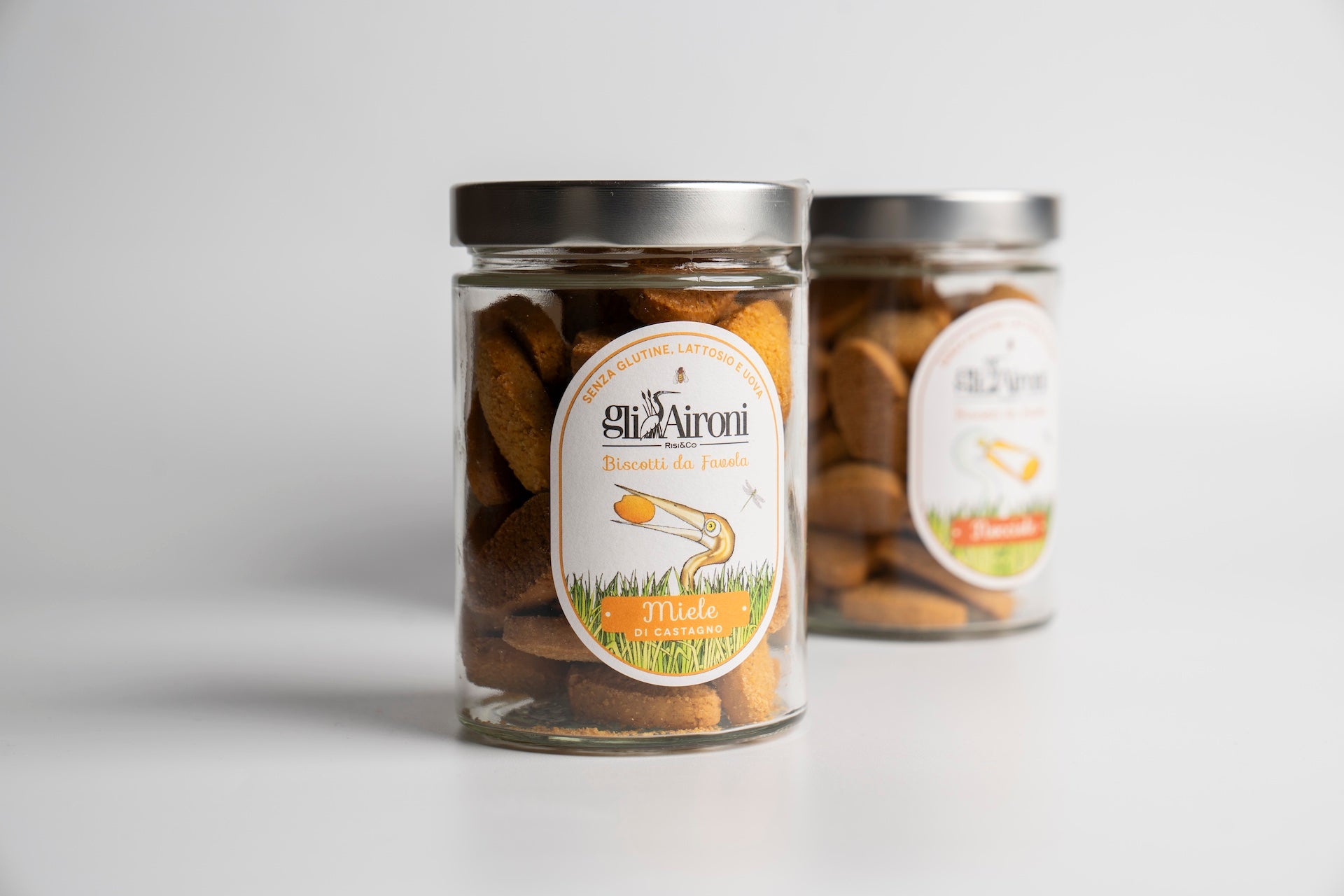 Biscuiti de Orez cu Miere de Castan 200g | Gli Aironi.