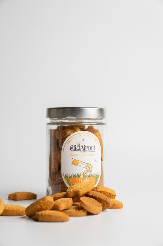 Biscuiti de Orez cu Miere de Castan 200g | Gli Aironi.