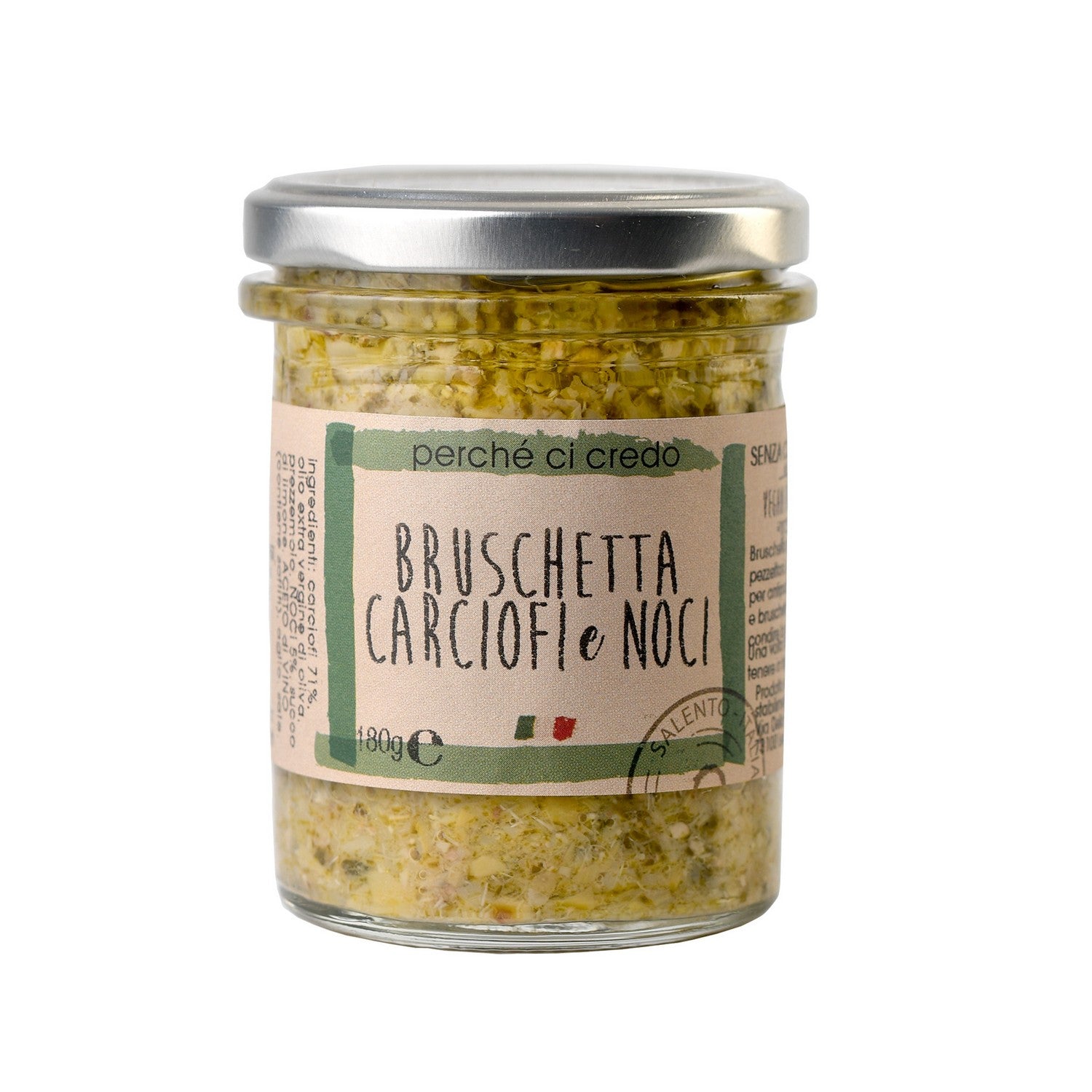 Bruschetta cu Anghinare și Nuci 180g | Perché ci Credo.