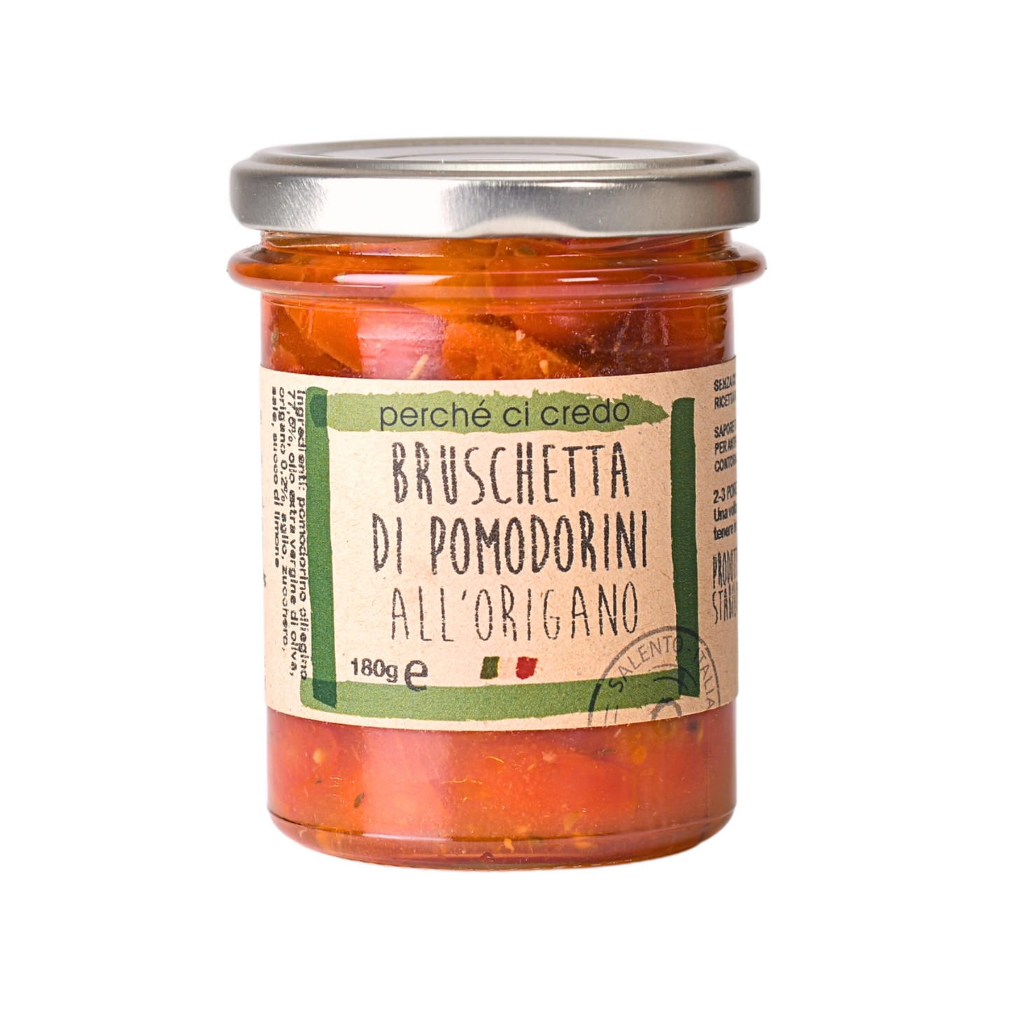 Bruschetta cu Roșii Cherry și Oregano | Perché ci Credo.