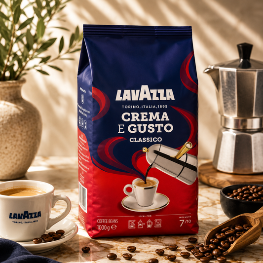 Cafea Boabe Lavazza Crema E Gusto Classico, 1 Kg