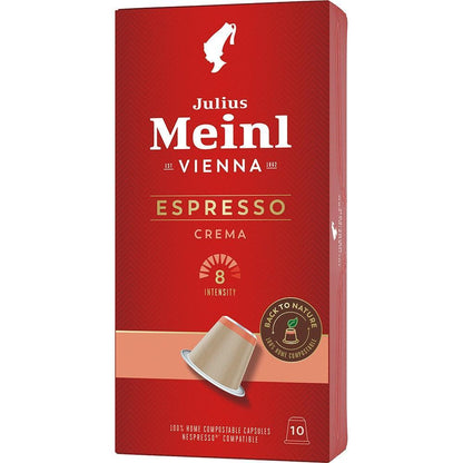 Cafea Capsule Julius Meinl Espresso Crema 10x5.6g