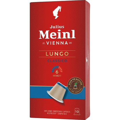 Cafea Capsule Julius Meinl Lungo Classico 10x5.6g