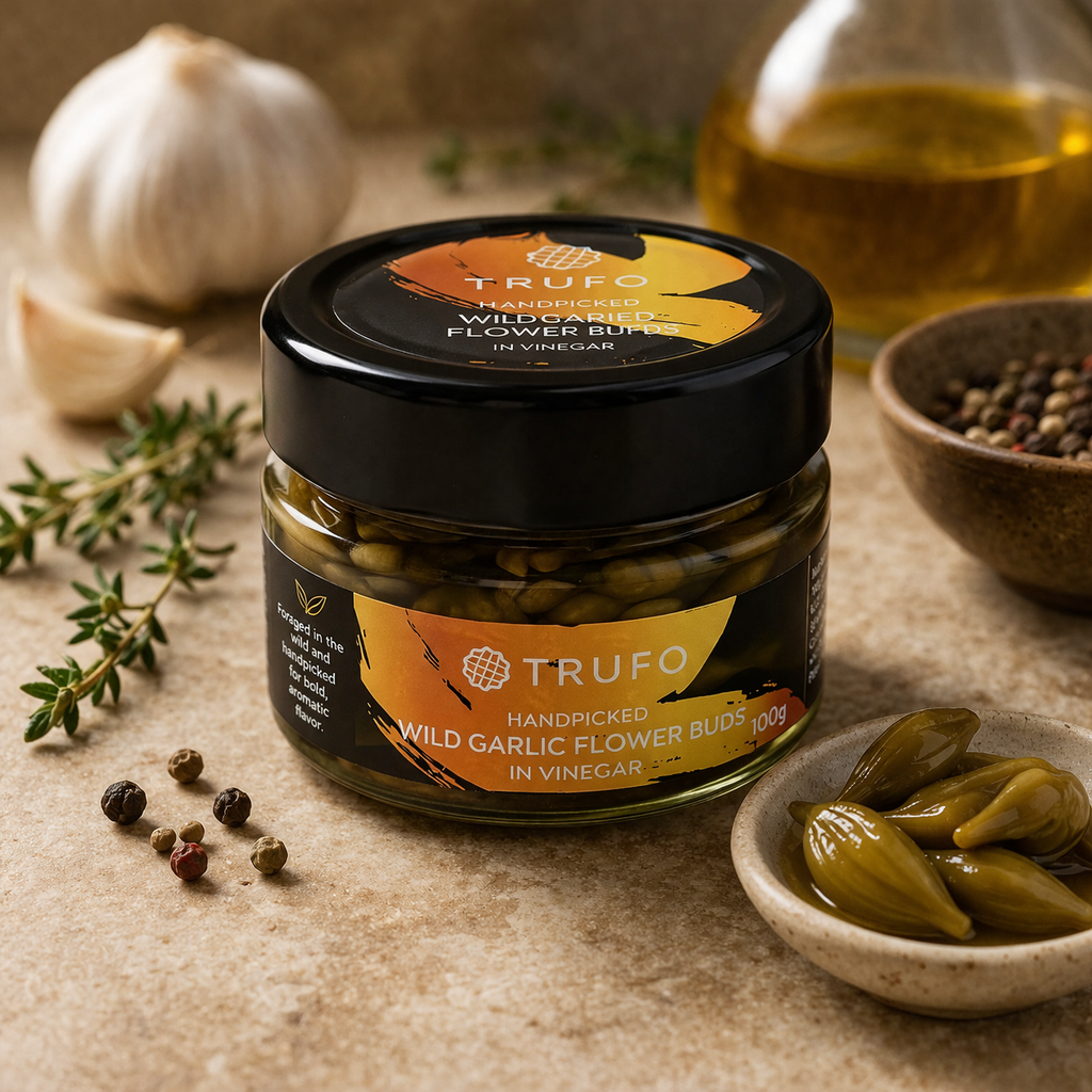 Capere de Leurdă (Muguri de Leurdă) în Oțet Trufo 100g